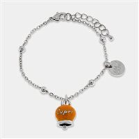 Pulsera Bysimon Mujer AMO CAPRI in Acero 3170827